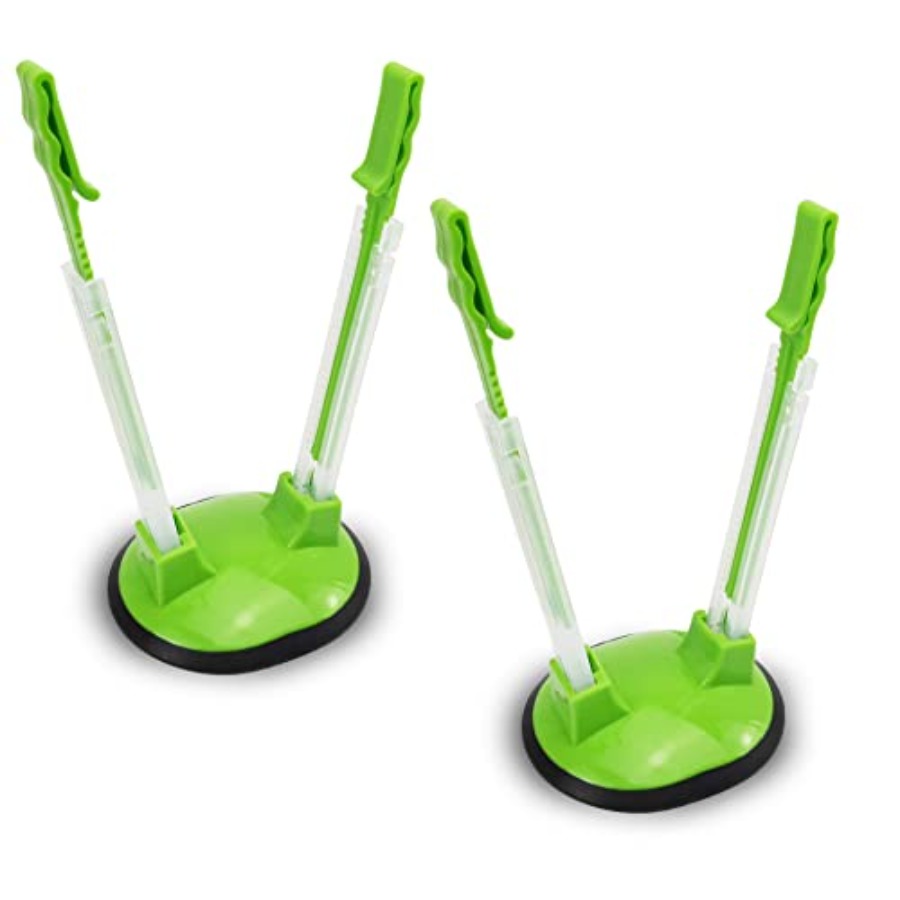 Food Storage Plastic Bag - Baggy Rack Hands-Free Clip Food Storage