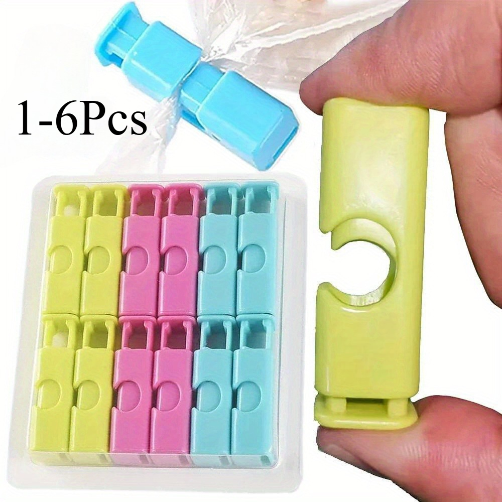 Food Storage Plastic Bag - 2-12Pcs Portable Kitchen Storage Food Snack