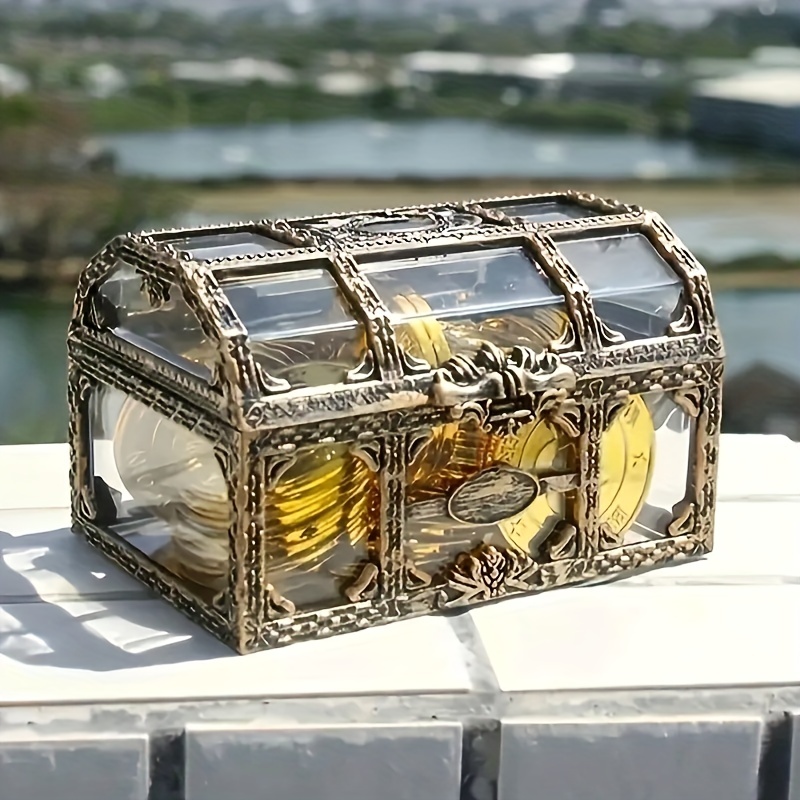 1pc Pirate Treasure Chest, Jew - огляд і ціна Xmas Food Storage Containers