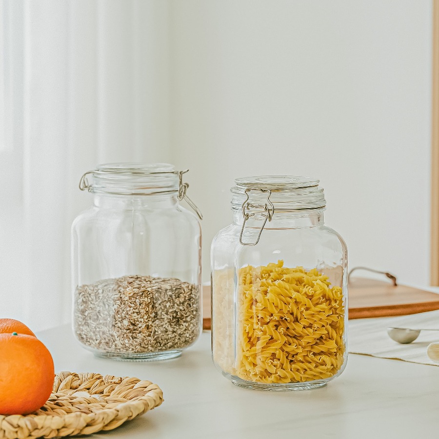 67 oz Glass Airtight Food Stor - огляд і ціна Food Storage Pantry