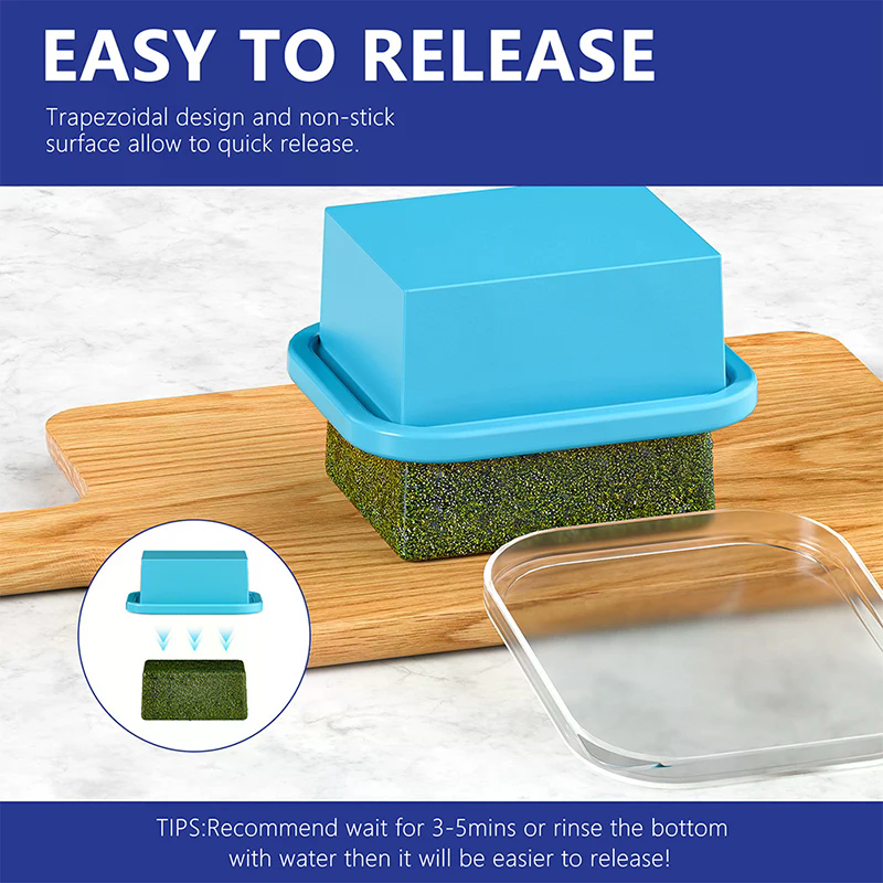 Silicone Freezing Tray With Pl - огляд і ціна Food Storage Stackable Containers