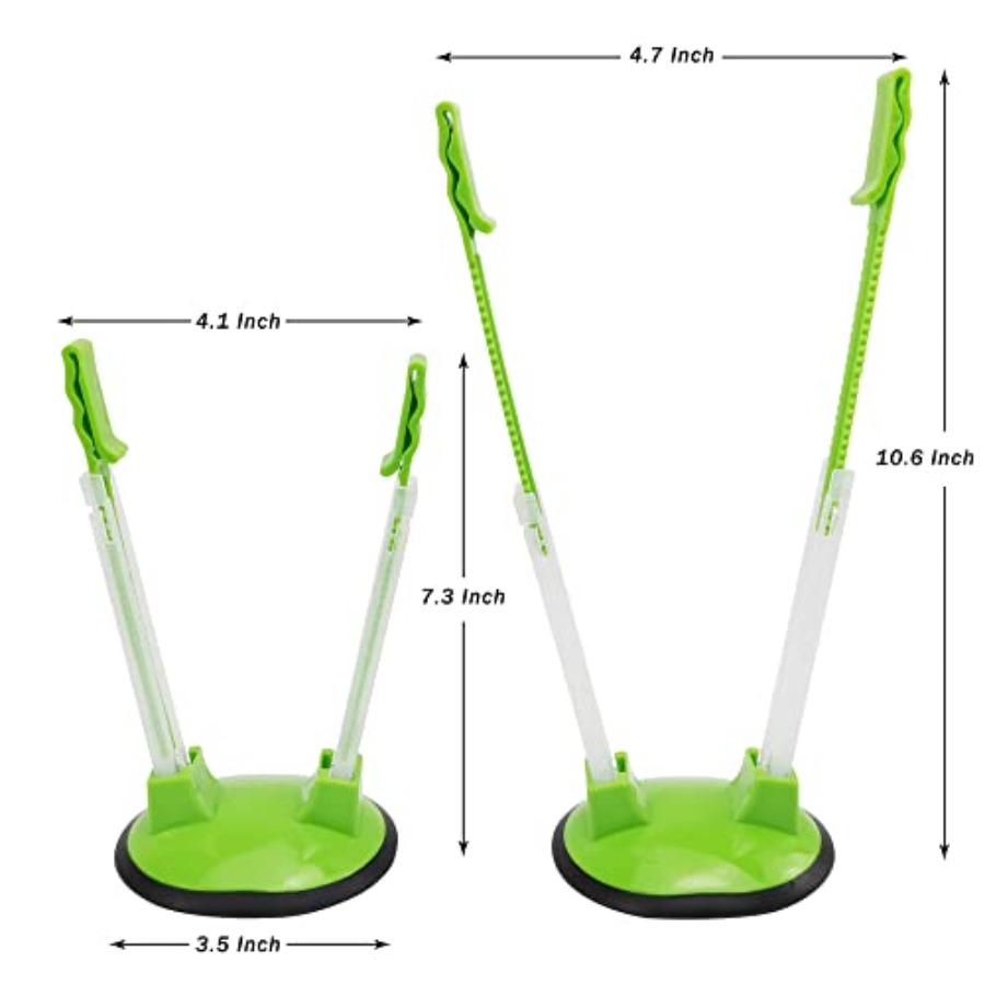 Baggy Rack Hands-Free Clip Foo - огляд і ціна Food Storage Plastic Bag