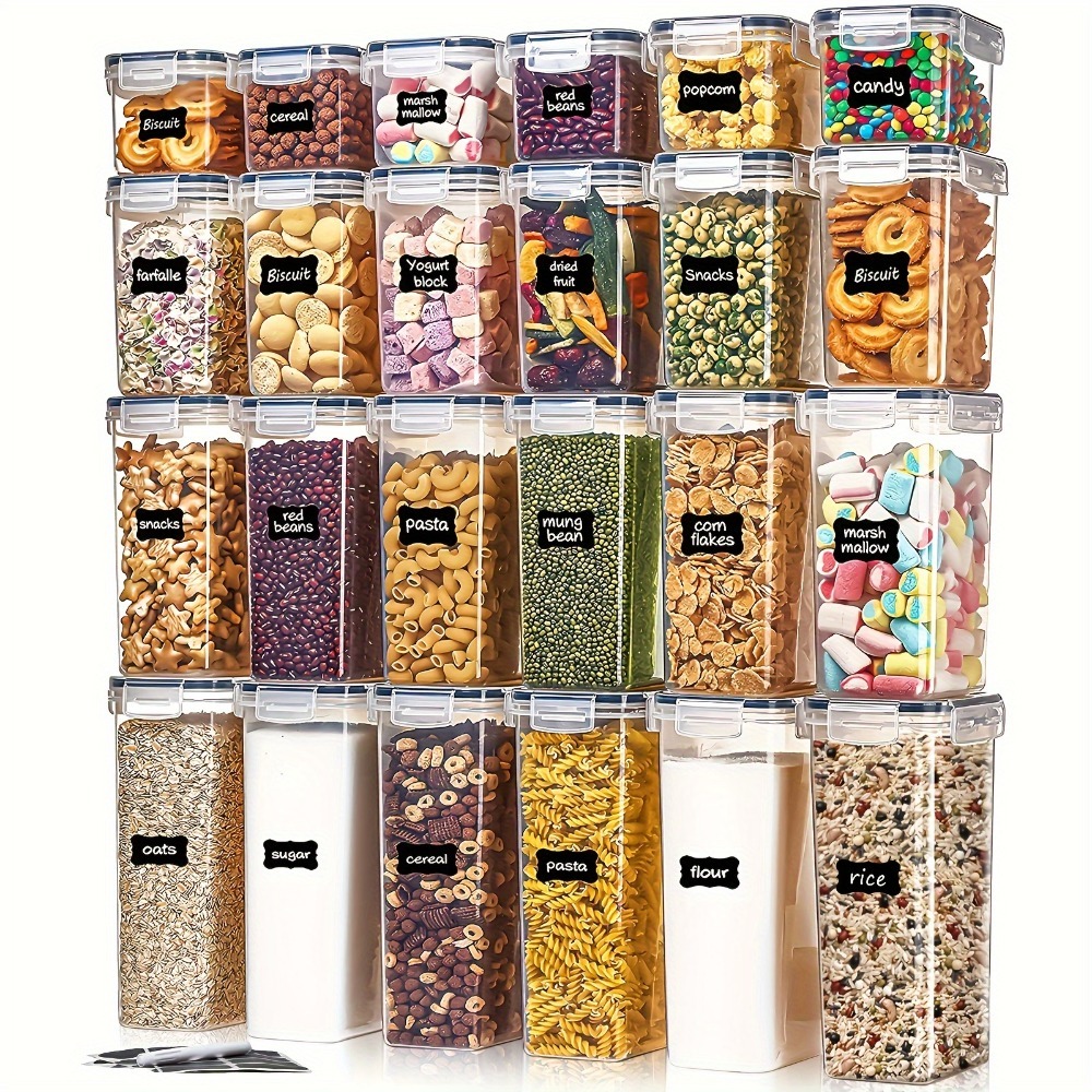 24Pcs Food Storage Containers  - огляд і ціна Food Storage Cupboard