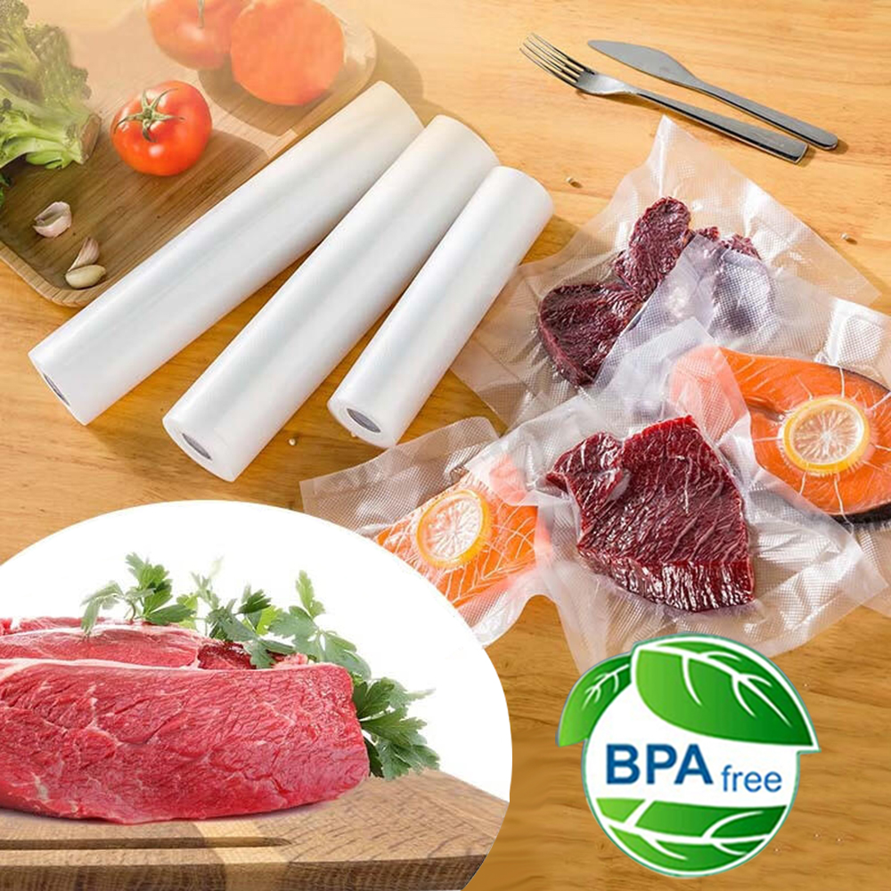 Vacuum Sealer Bags Food Vacuum - огляд і ціна Food Storage Plastic Bag
