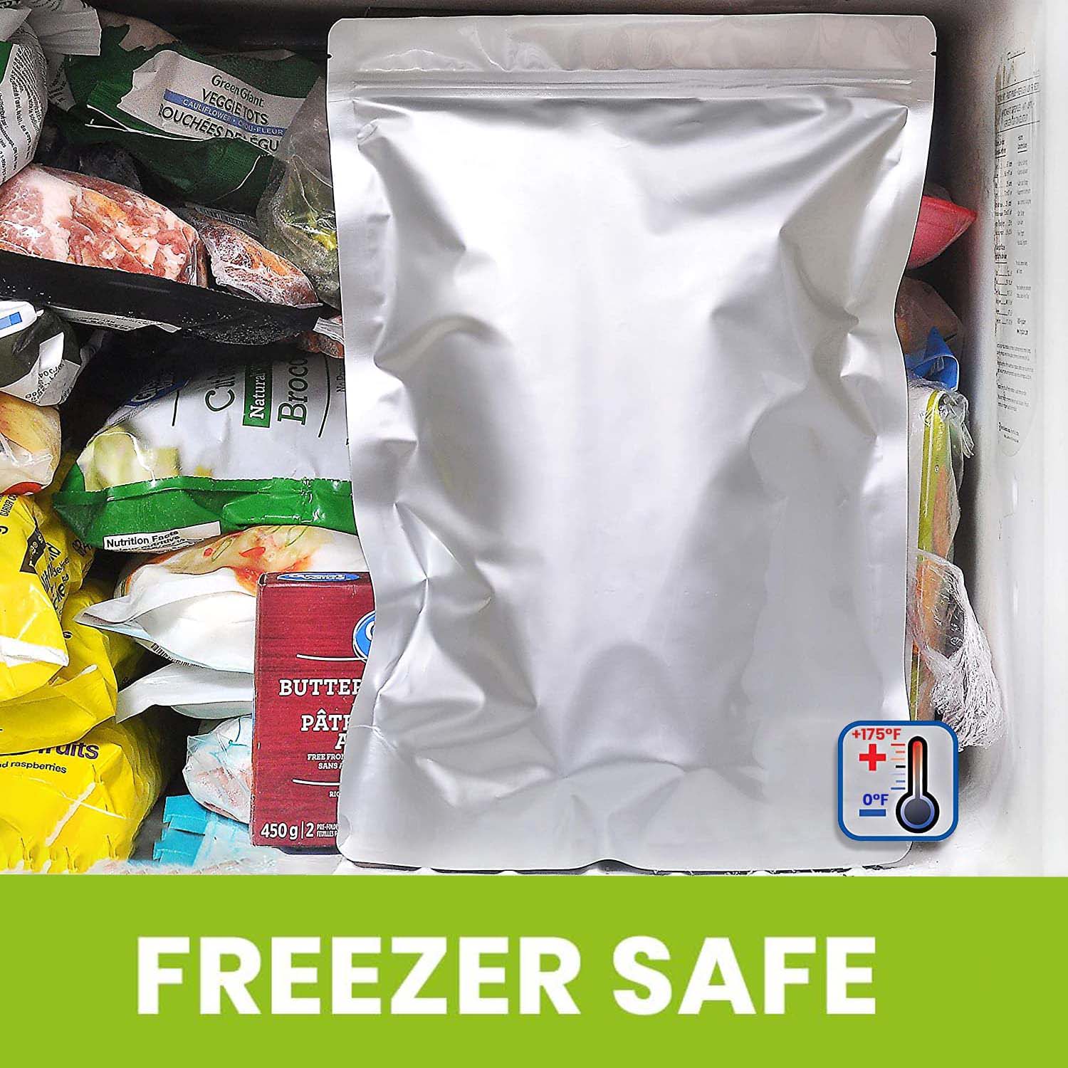 0.25/1/2.5/5 Gallon Mylar Bags - огляд і ціна Food Storage For Long Term
