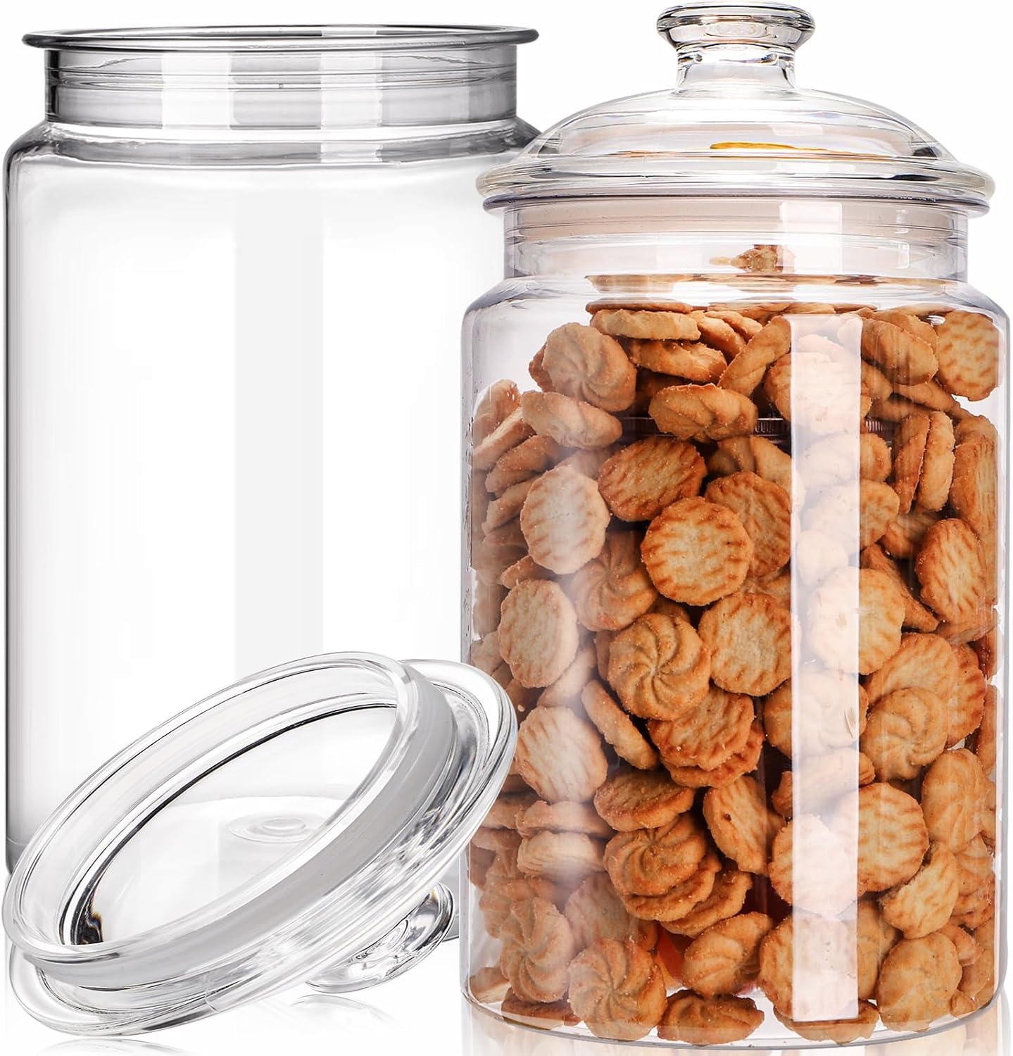 2 Pack 130 oz Large Cookie Jar - огляд і ціна Food Storage Jars & Containers