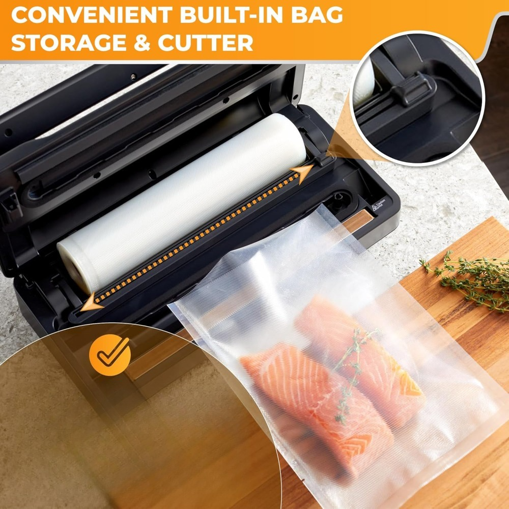 Large Vacuum Sealer Machine wi - огляд і ціна Food Storage For Long Term