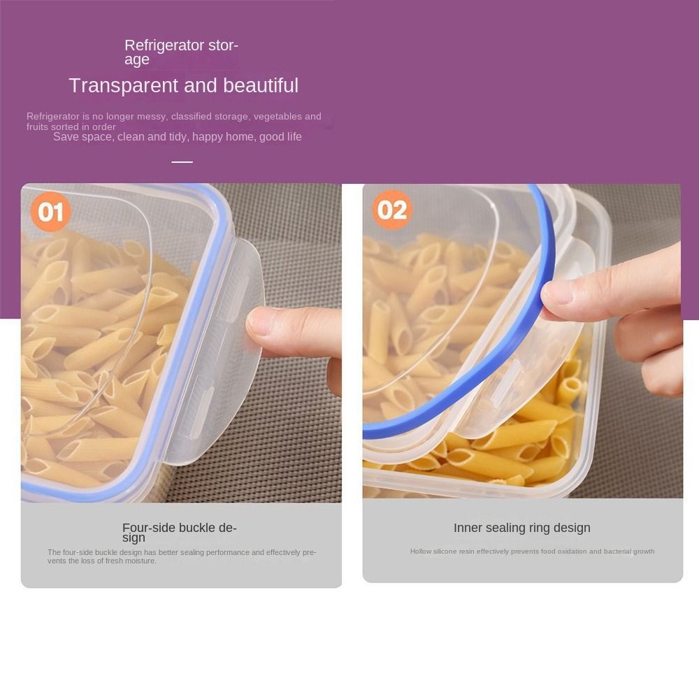 Food Containers Stackable Micr - огляд і ціна Food Storage Quart