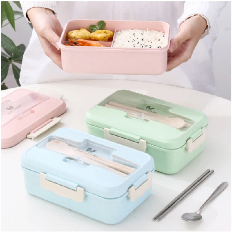 Microwave Lunch Box Wheat Stra - огляд і ціна Food Storage Plastic Bag