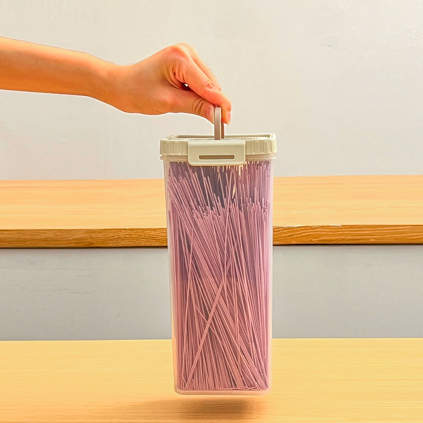 Noodles Sealed Storage Box Wit - огляд і ціна Food Storage Cupboard