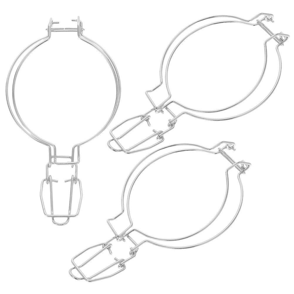 3pcs Stainless Steel Wire Clam - огляд і ціна Food Storage Jars & Containers