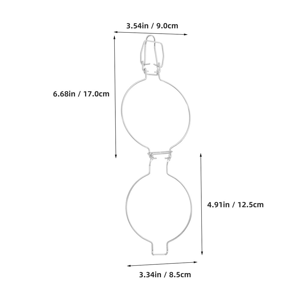 3pcs Stainless Steel Wire Clam - огляд і ціна Food Storage Jars & Containers