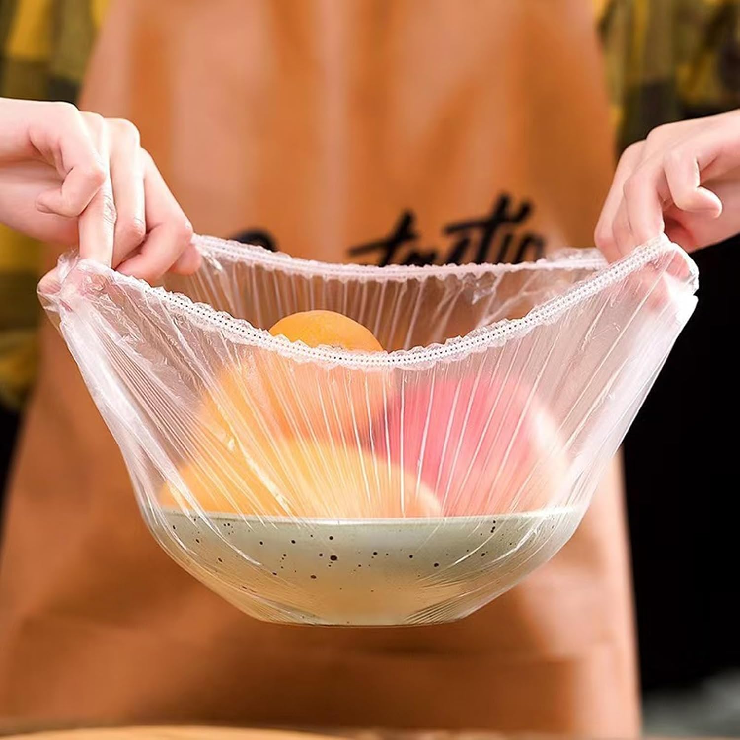 300PCS Elastic Food Covers, St - огляд і ціна Food Storage Plastic Bag