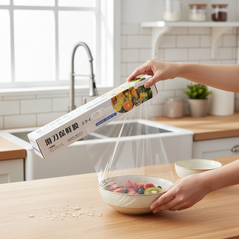 1-5PCS Large Roll Cling Film F - огляд і ціна Food Storage Practices