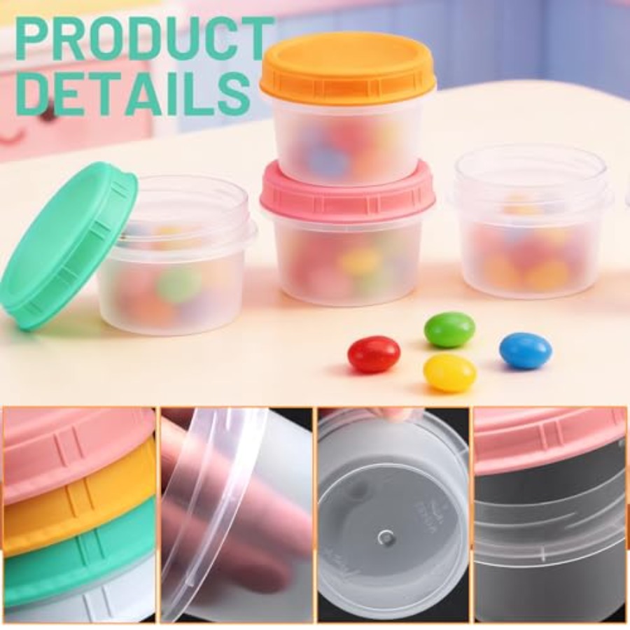 12 Pack Freezer Containers wit - огляд і ціна Food Storage Stackable Containers