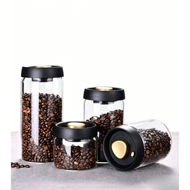 Vacuum Sealed Glass Coffee Bea - огляд і ціна Food Storage For Long Term