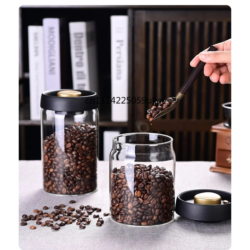 Vacuum Sealed Glass Coffee Bea - огляд і ціна Food Storage For Long Term