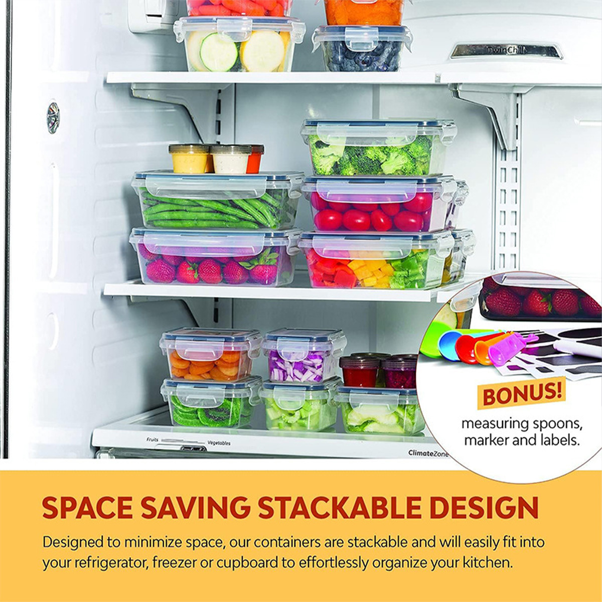 24Pcs/set Food Storage Box Set - огляд і ціна Food Storage Cupboard