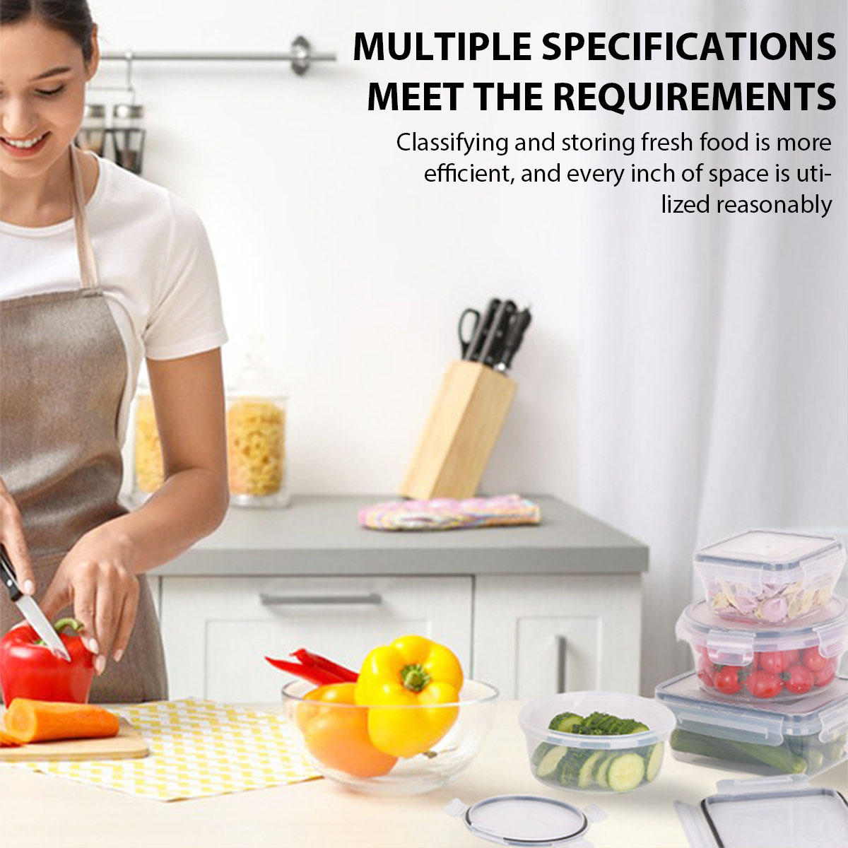 24Pcs/set Food Storage Box Set - огляд і ціна Food Storage Cupboard