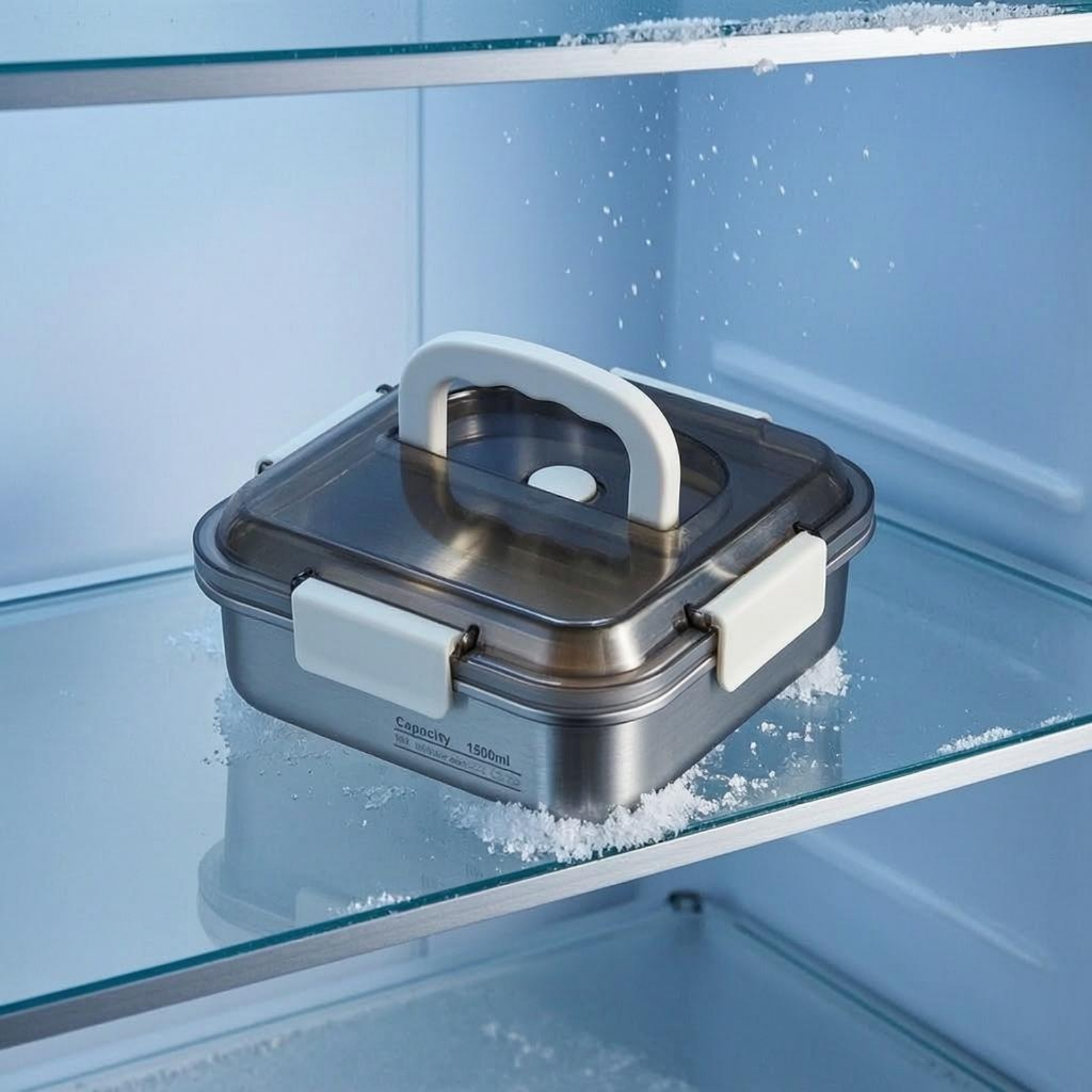 Stainless Steel Food Storage C - огляд і ціна Food Storage Stackable Containers
