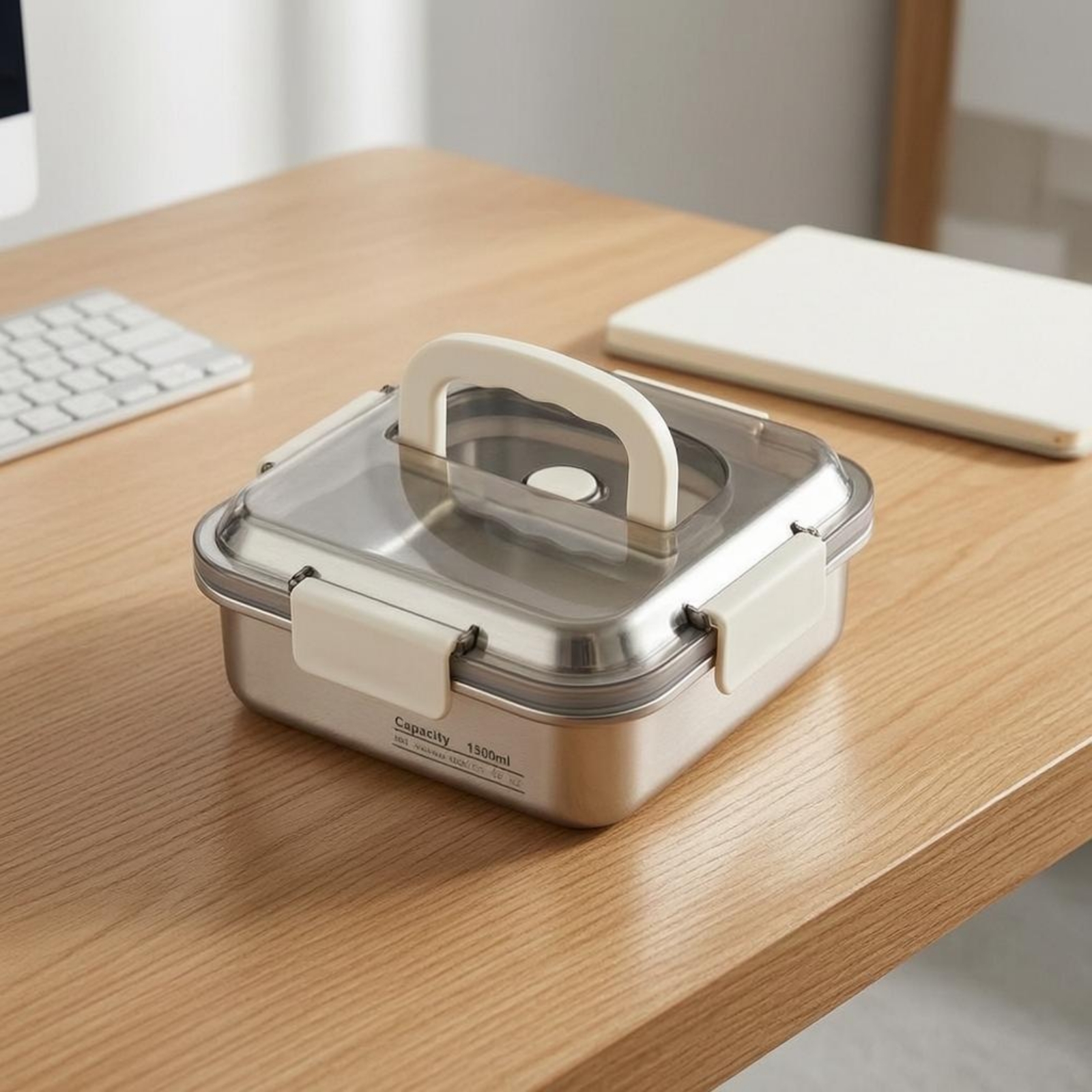 Stainless Steel Food Storage C - огляд і ціна Food Storage Stackable Containers