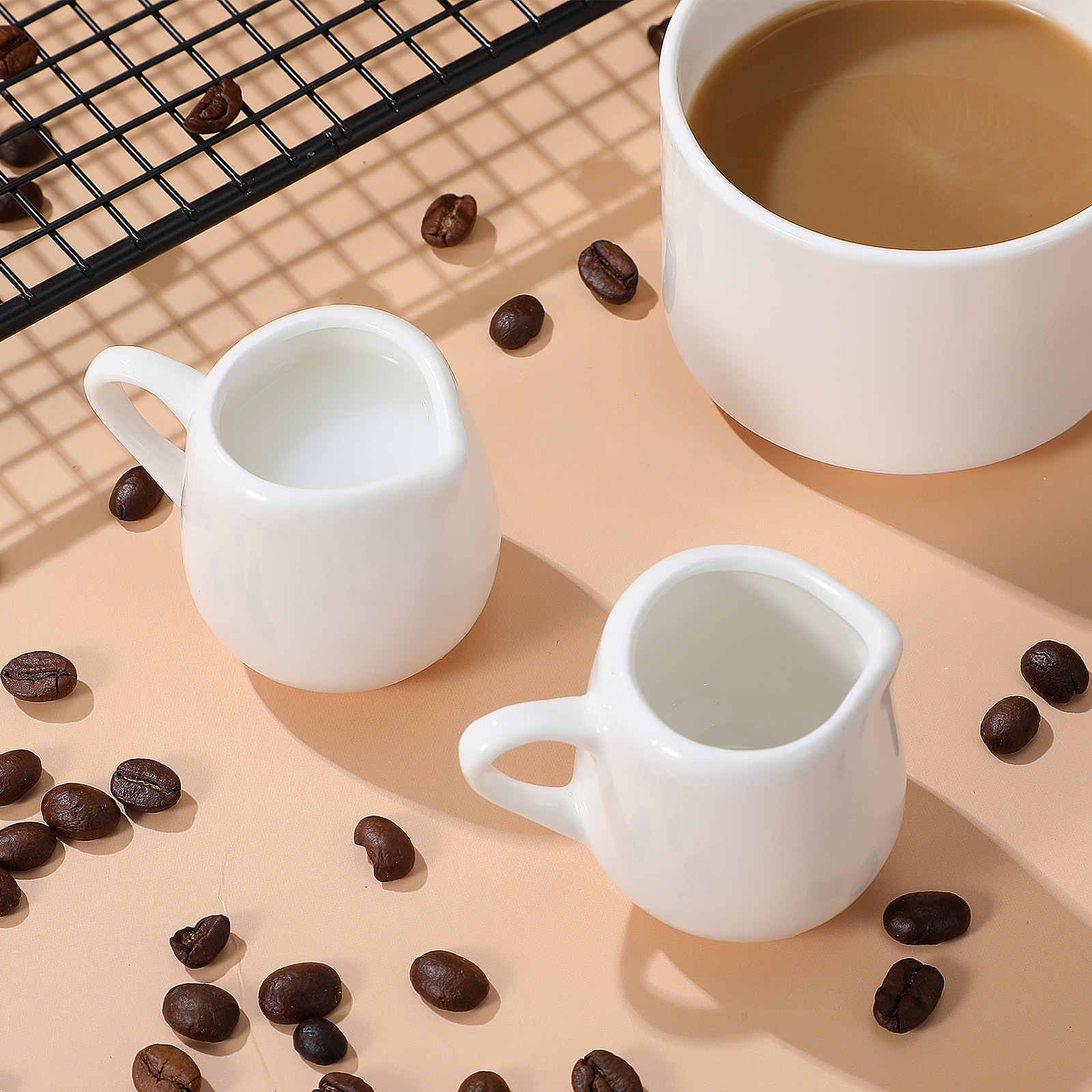 4Pcs Ceramic Milk Jugs Set Foo - огляд і ціна Set Food Storage