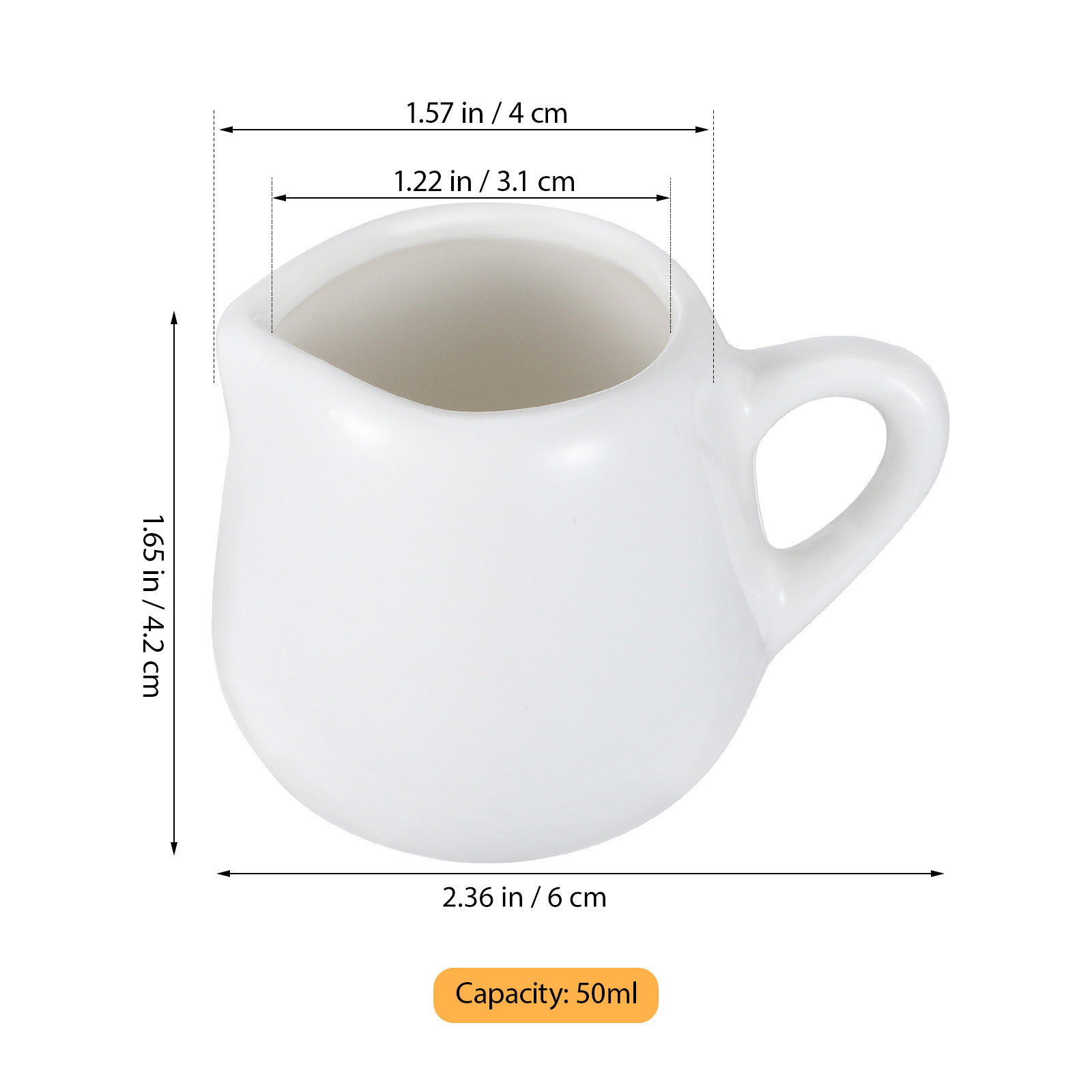 4Pcs Ceramic Milk Jugs Set Foo - огляд і ціна Set Food Storage