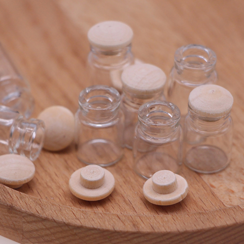 4PCS Dollhouse Miniature Trans - огляд і ціна Food Storage Jars Plastic