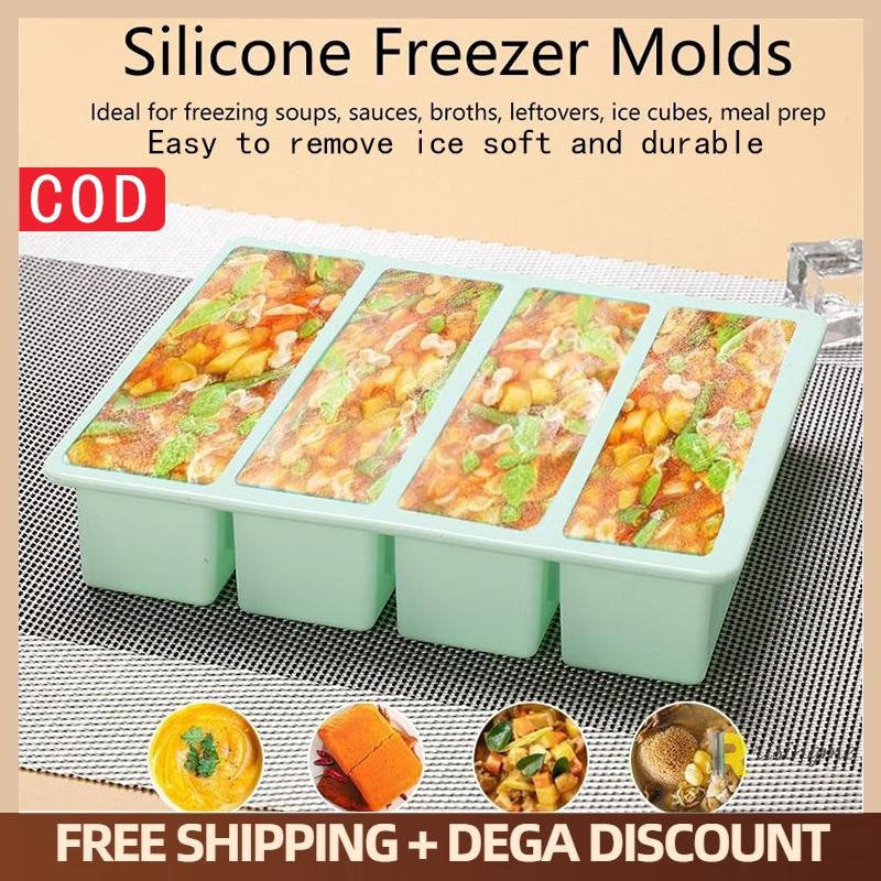 Extra Large Silicone Food Tray - огляд і ціна Food Storage Box Large