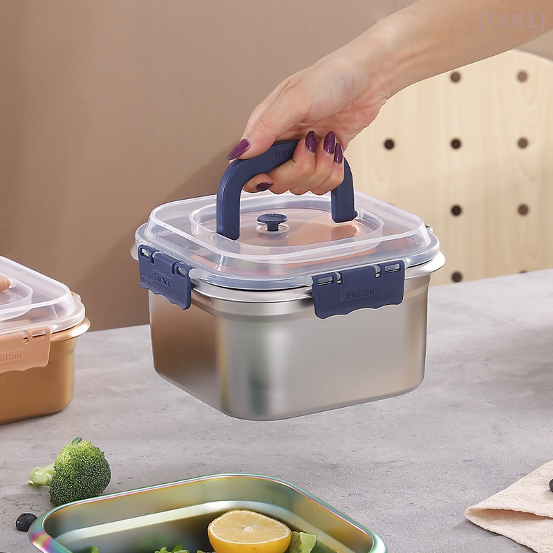 316Stainless Steel Salad Fruit - огляд і ціна Food Storage Box Large