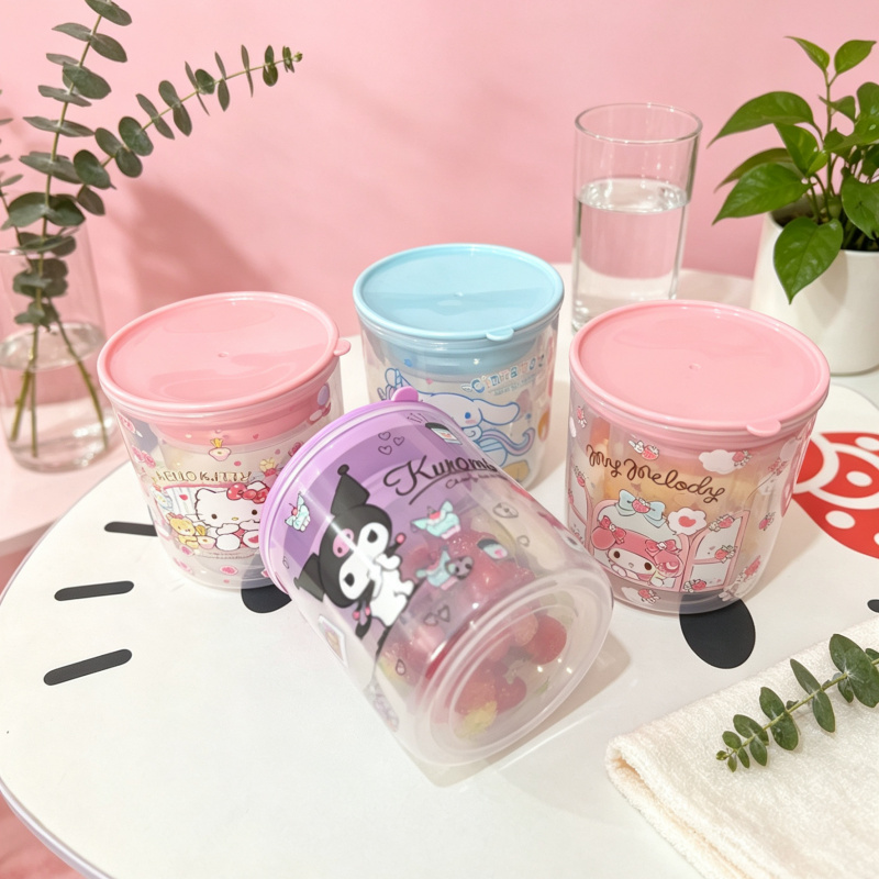 Hello Kitty Kuromi Cartoon Sto - огляд і ціна Food Storage Jars Plastic