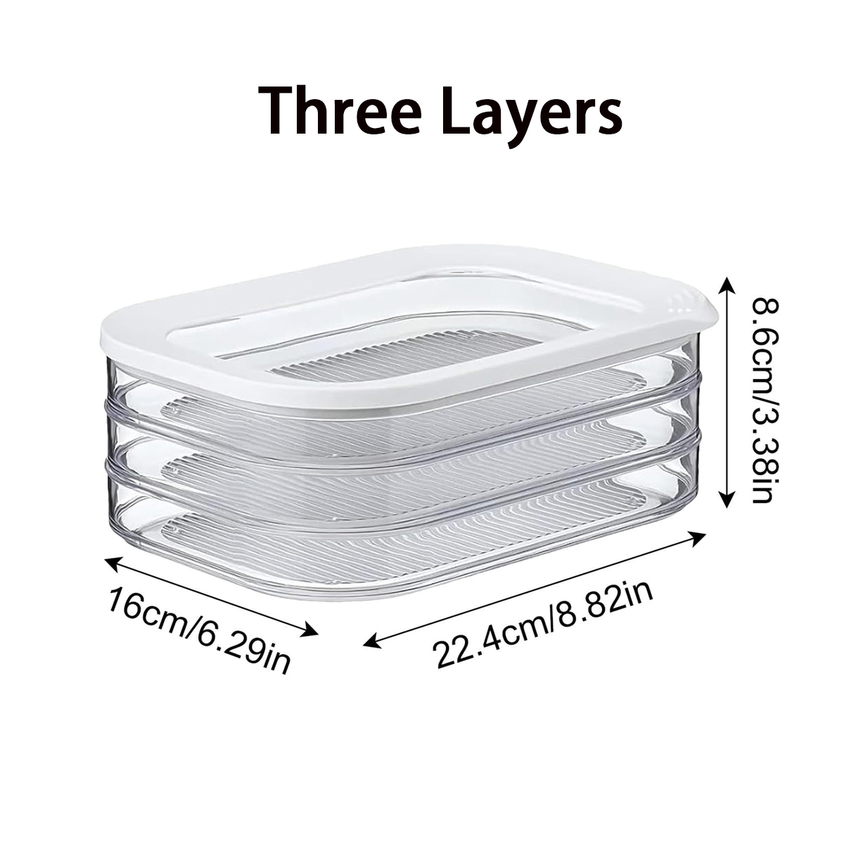 Deli Meat Container for Fridge - огляд і ціна Food Storage Stackable Containers