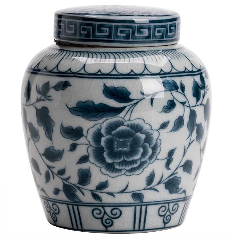 Blue and White Porcelain Tea C - огляд і ціна Food Storage Box Large