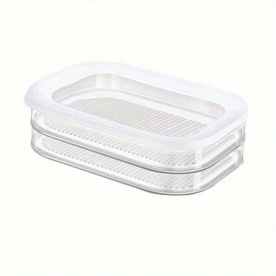 Stackable Meat Freezer Set Wit - огляд і ціна Food Storage And Safety