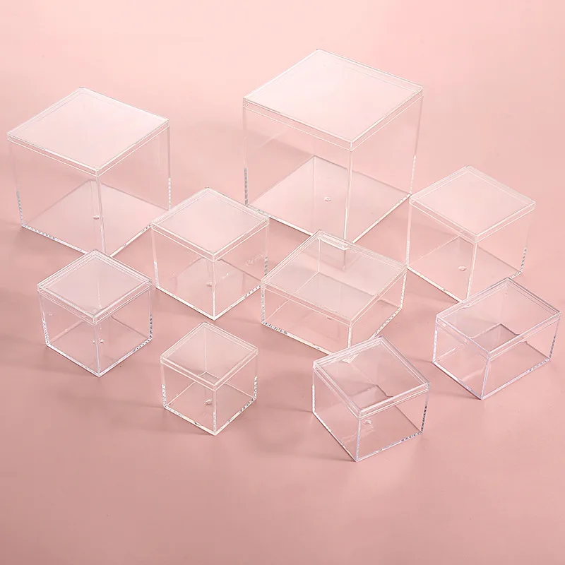 12 PCS Transparent Acrylic Box - огляд і ціна Food Storage Quart