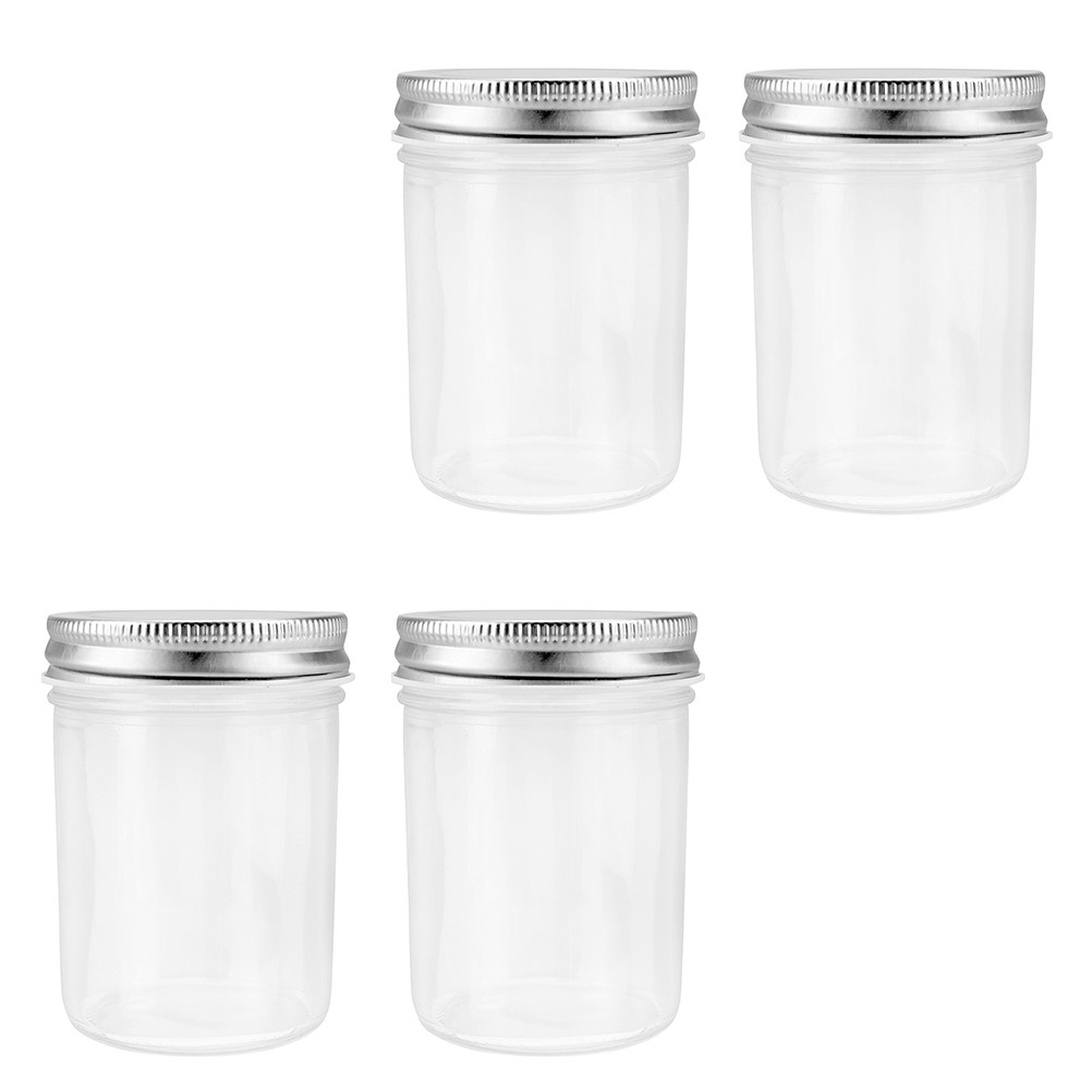 4Pcs Fruit Jam Canning Jars Mu - огляд і ціна Food Storage Jars Plastic