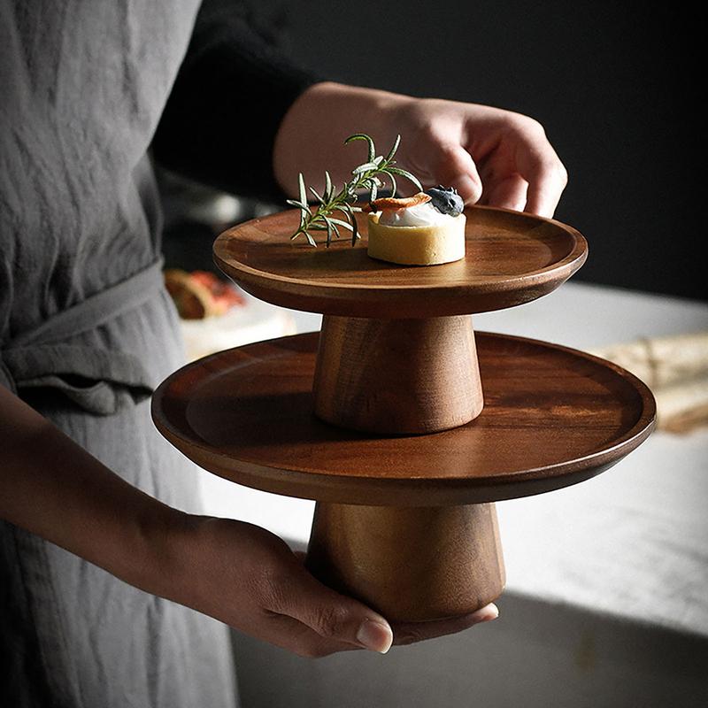 Wooden Cake Plate Footed Refre - огляд і ціна Food Storage Practices
