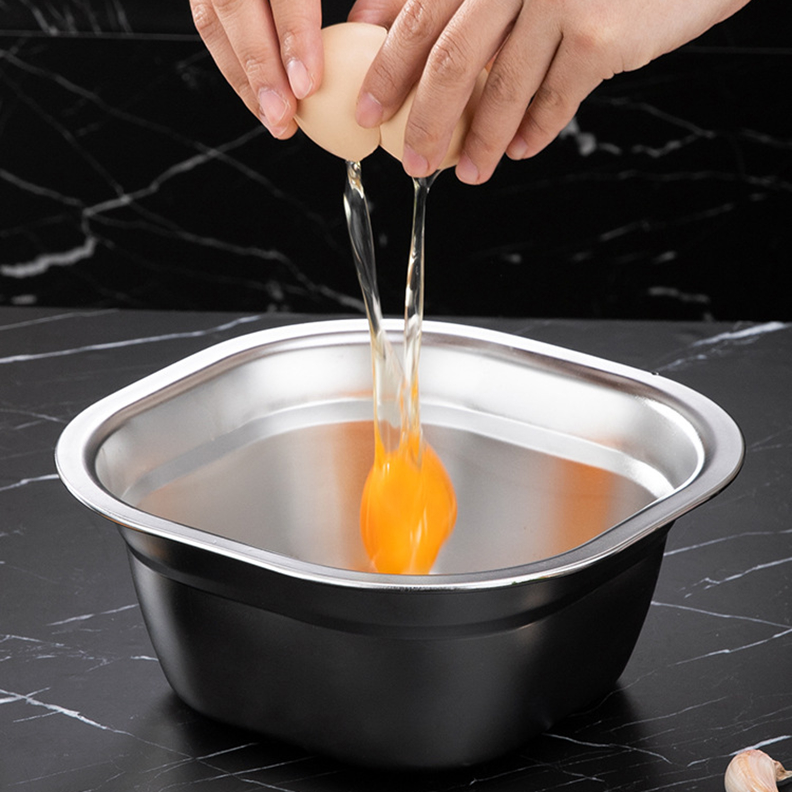 Stainless Steel Square Basin V - огляд і ціна Food Storage Containers Set