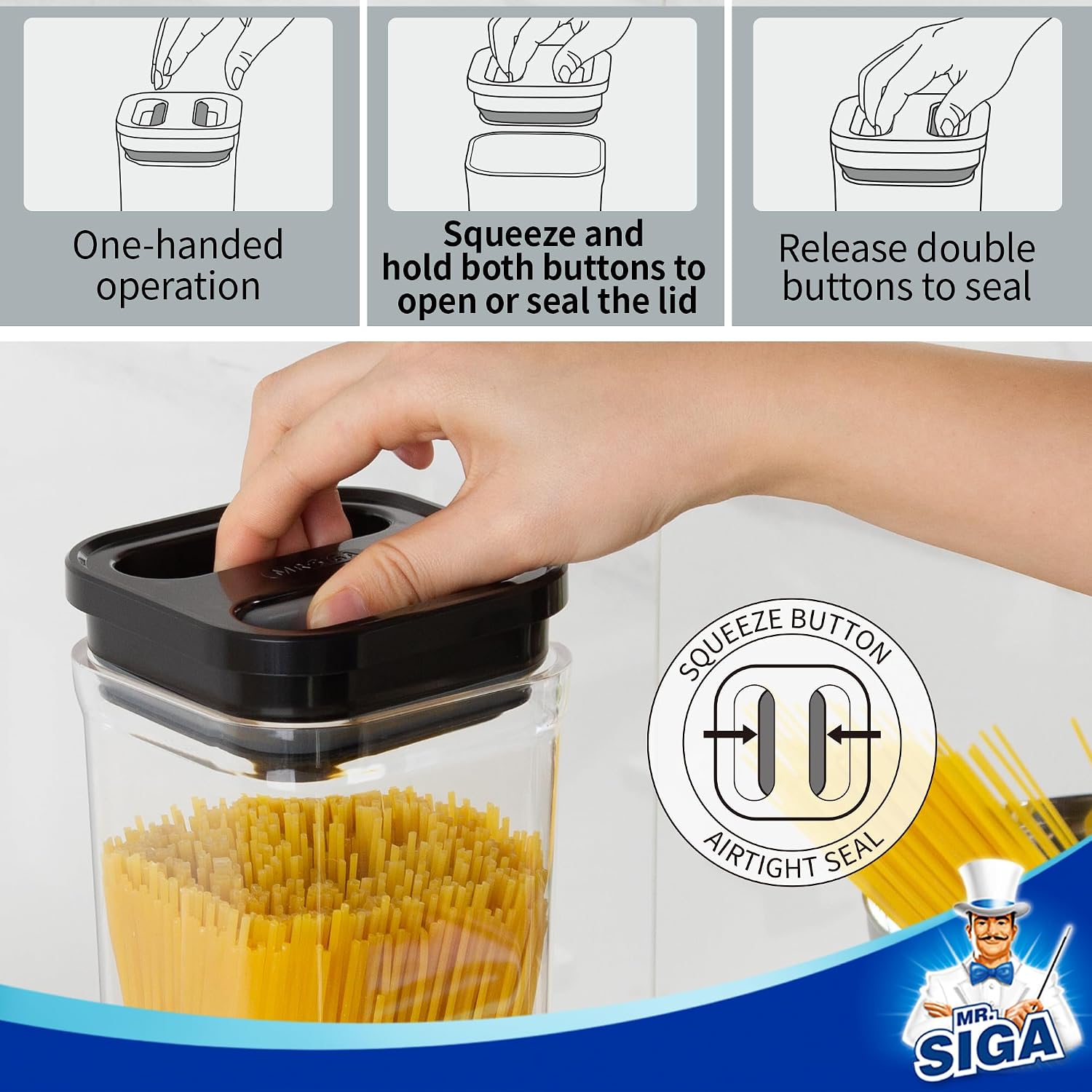Airtight Food Storage Containe - огляд і ціна Food Storage Containers Set