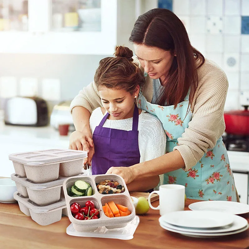 4 Grids Food Storage Box Porta - огляд і ціна Food Storage Cupboard