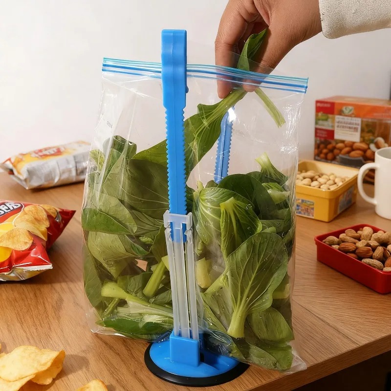 Hands Free Baggy Rack Clip Adj - огляд і ціна Food Storage Plastic Bag
