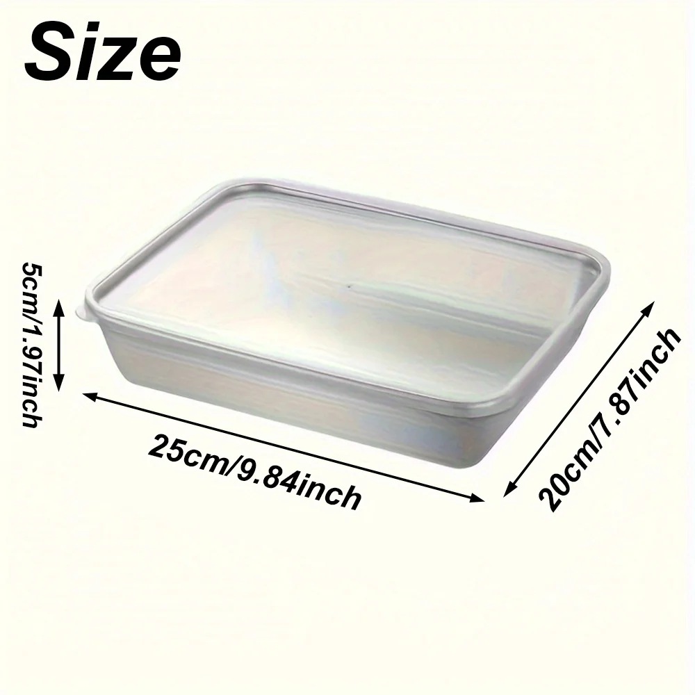 3pcs Stainless Steel Food Cont - огляд і ціна Food Storage Large