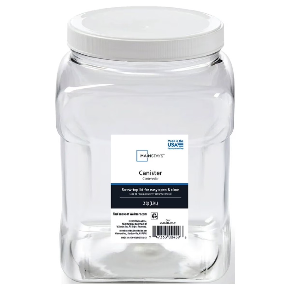 2-Pack Extra Large 4 Quart Cle - огляд і ціна Food Storage Jars Plastic
