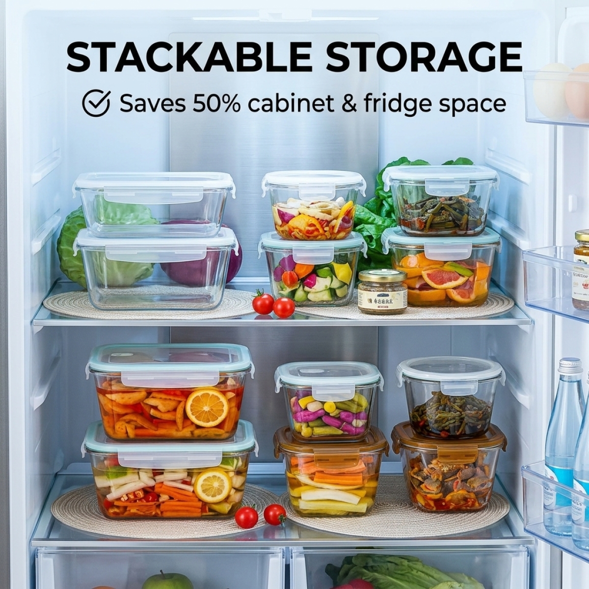Large Capacity Borosilicate Gl - огляд і ціна Food Storage Box Large