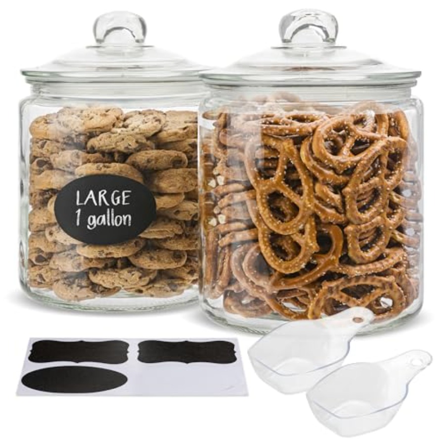 Glass Kitchen Jars Food and Co - огляд і ціна Food Storage Jars & Containers