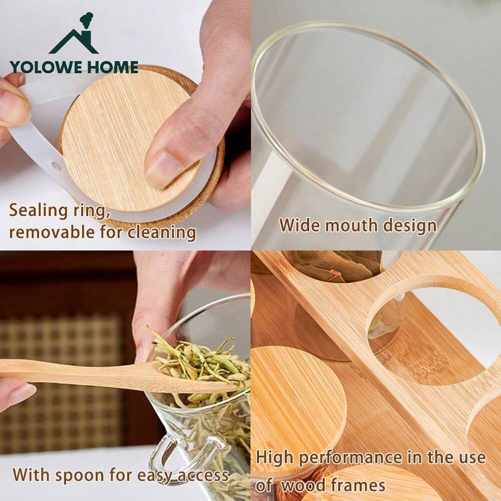 8-Piece Glass Storage Containe - огляд і ціна Food Storage Label