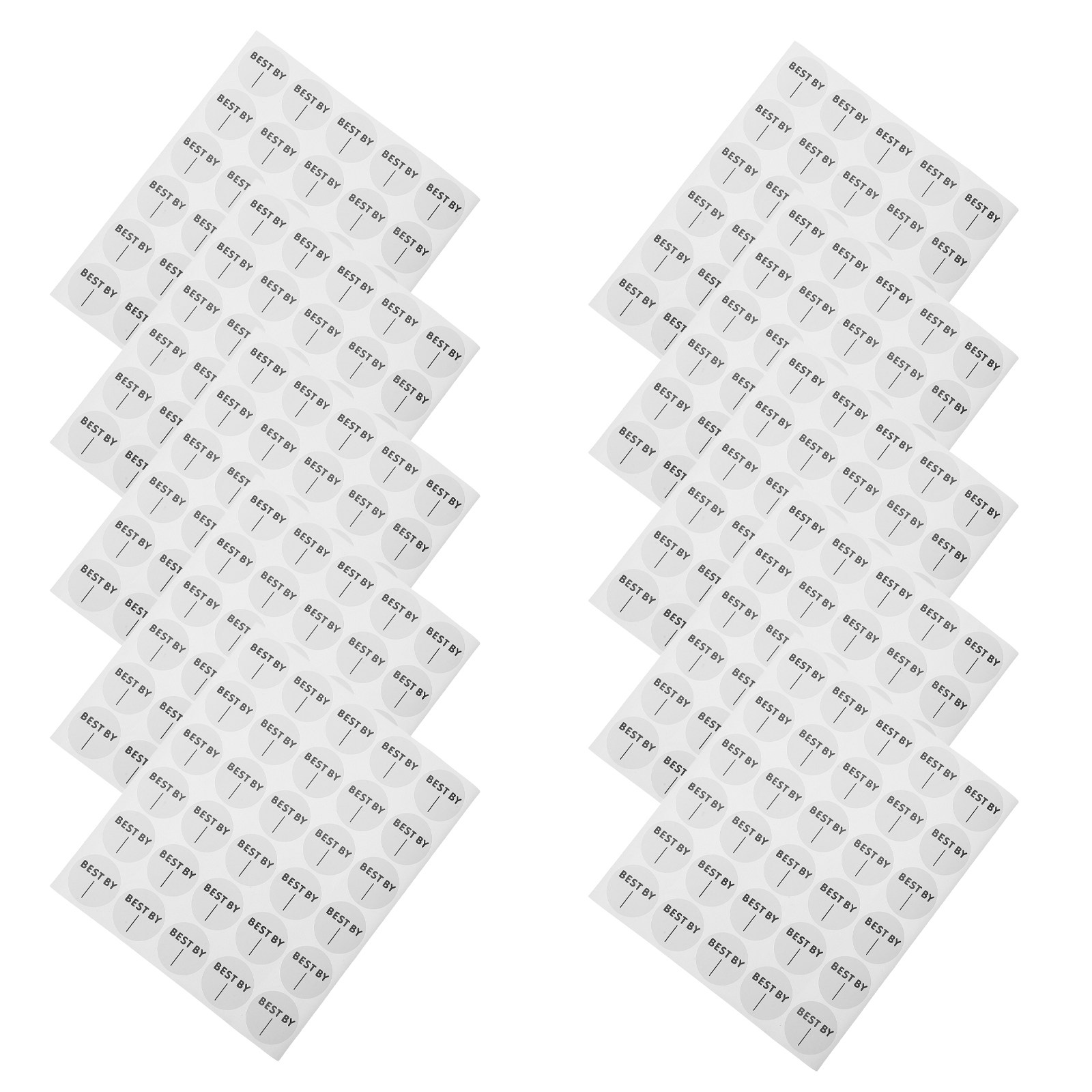 10 Sheets Shelf Life Label Exp - огляд і ціна Food Storage And Safety