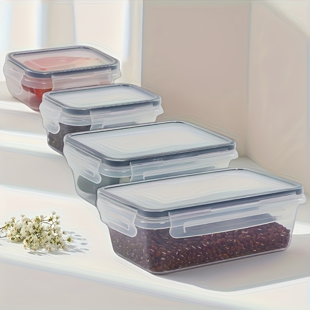 Set BPA-Free Airtight Food Con - огляд і ціна Food Storage Jars Plastic
