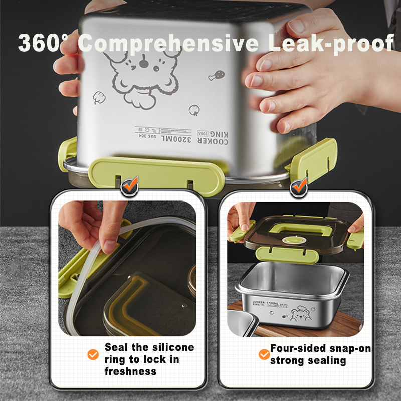 COOKER KING 420ml-6200ml Large - огляд і ціна Food Storage Box Large