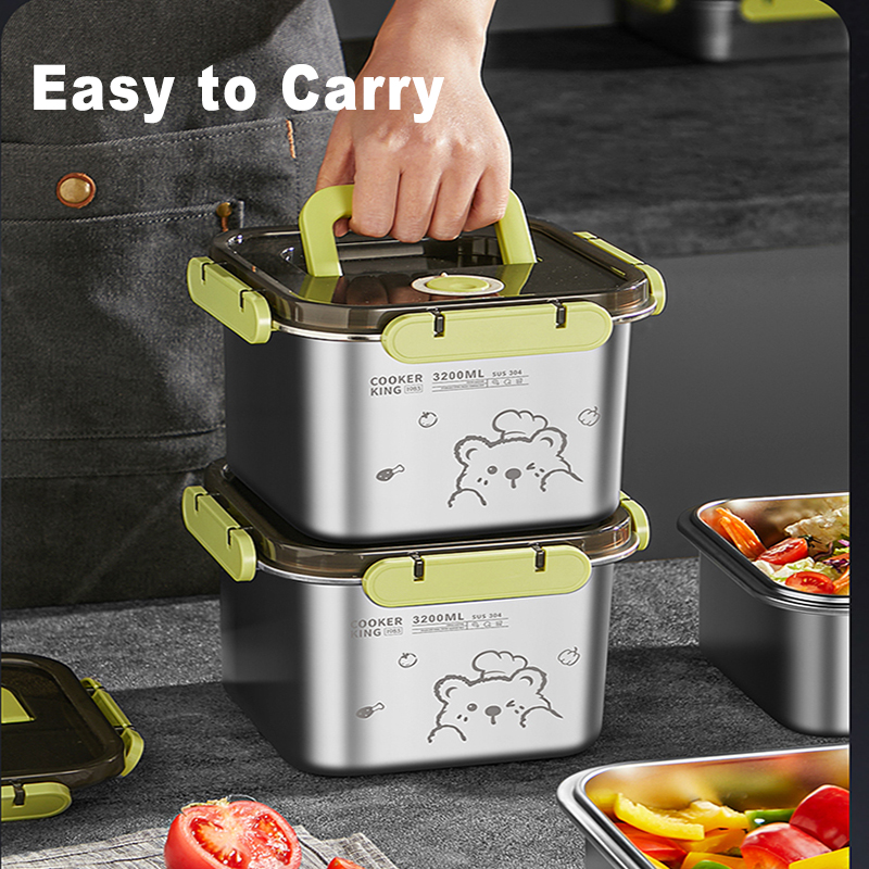 COOKER KING 420ml-6200ml Large - огляд і ціна Food Storage Box Large